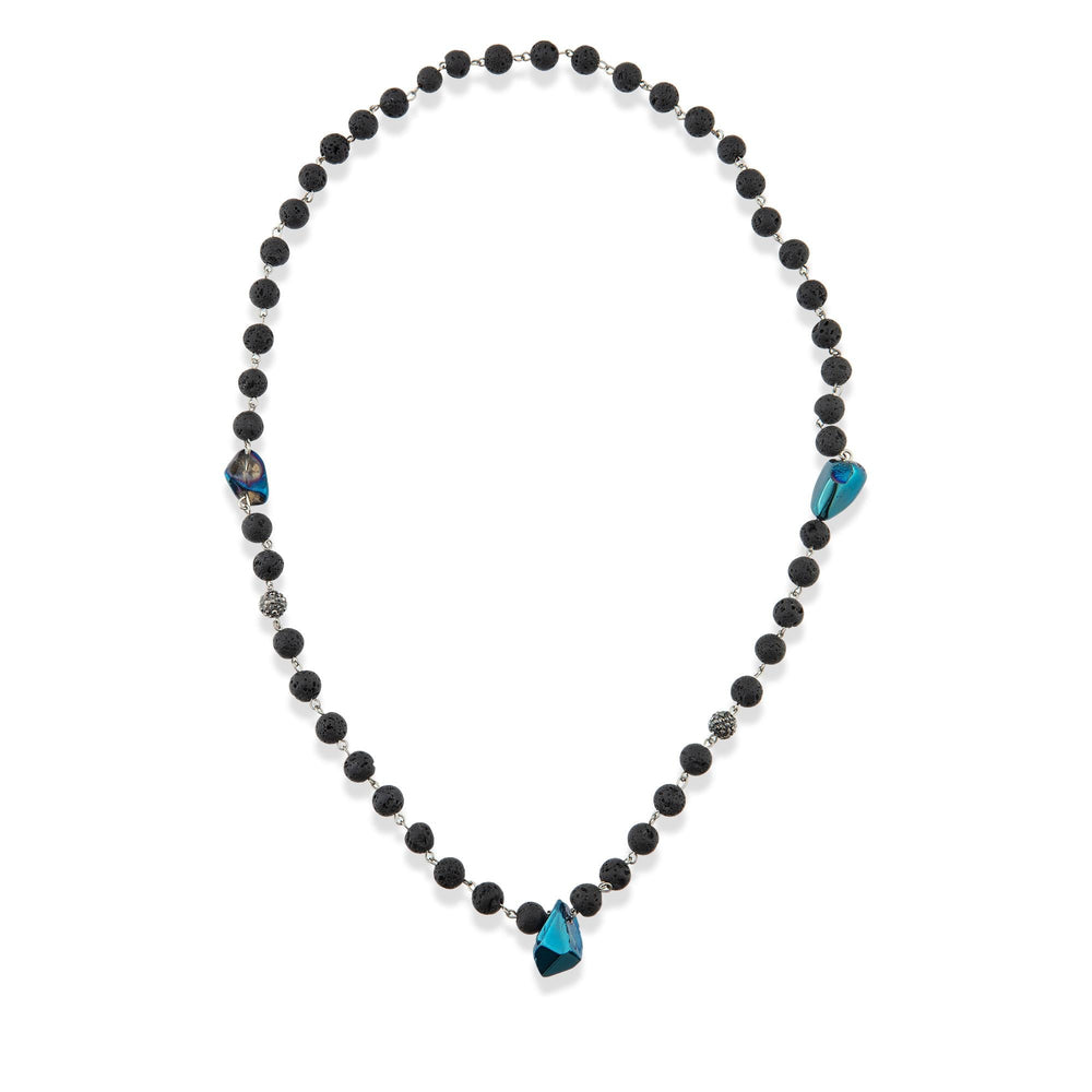 Deep Blue Lava Kolye