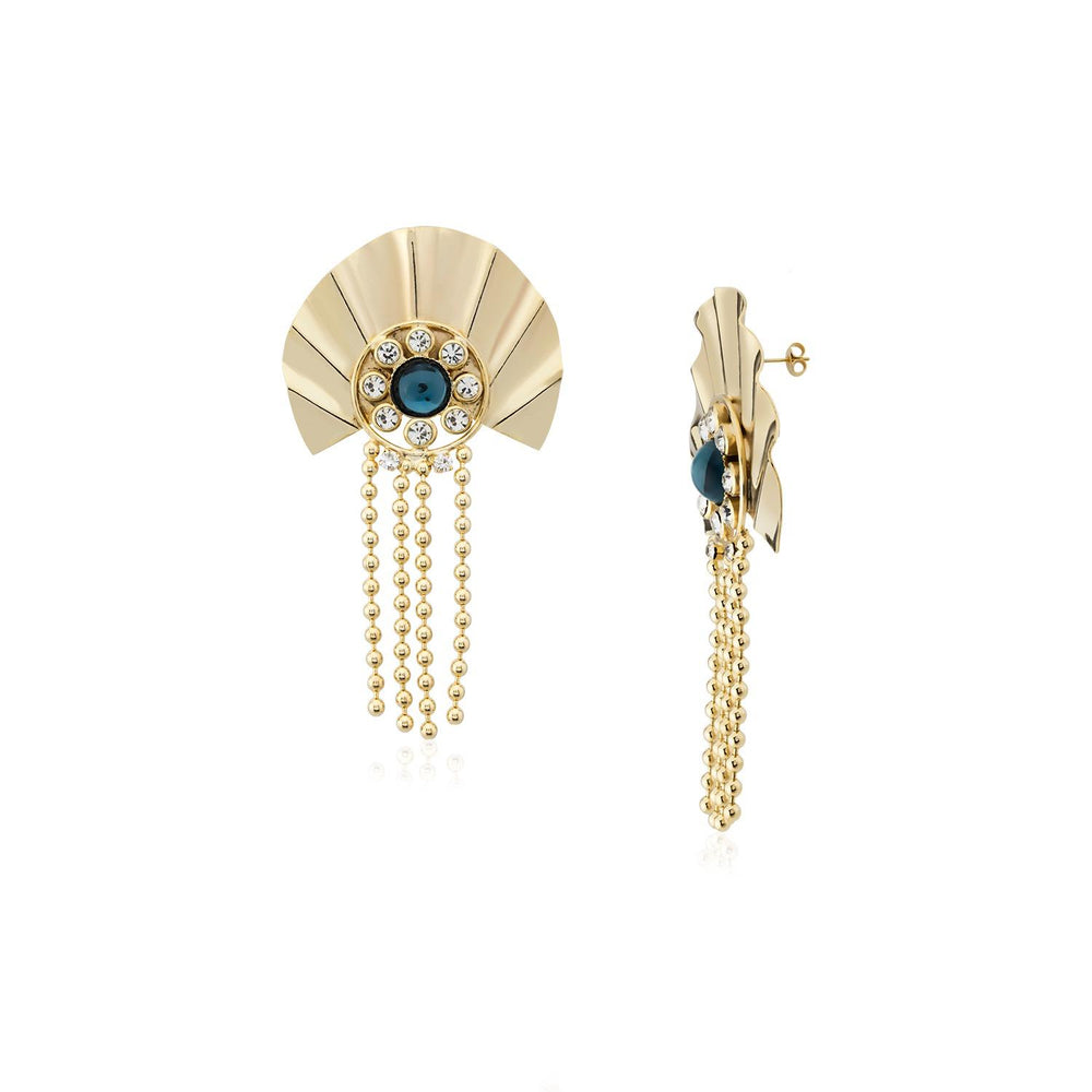 Jelly Fish Gold Küpe