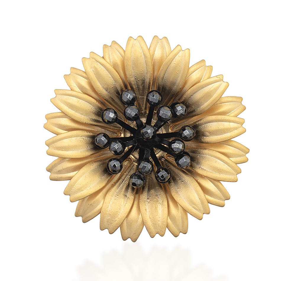 Sun Flower Broş